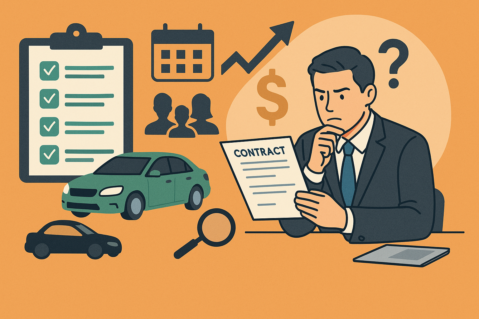 自動車保険のフリート契約条件が変わると保険料も変わる？見直しで損しないための考え方