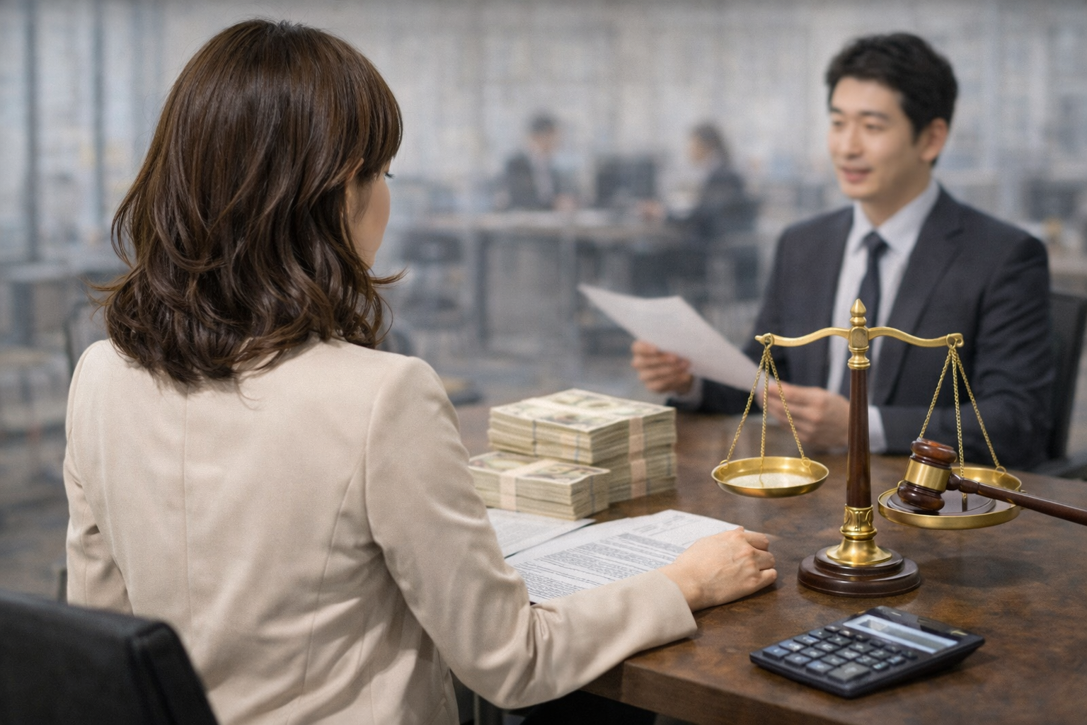 示談を弁護士に依頼した場合の費用はいくら？交通事故・離婚・民事事件別の相場と注意点