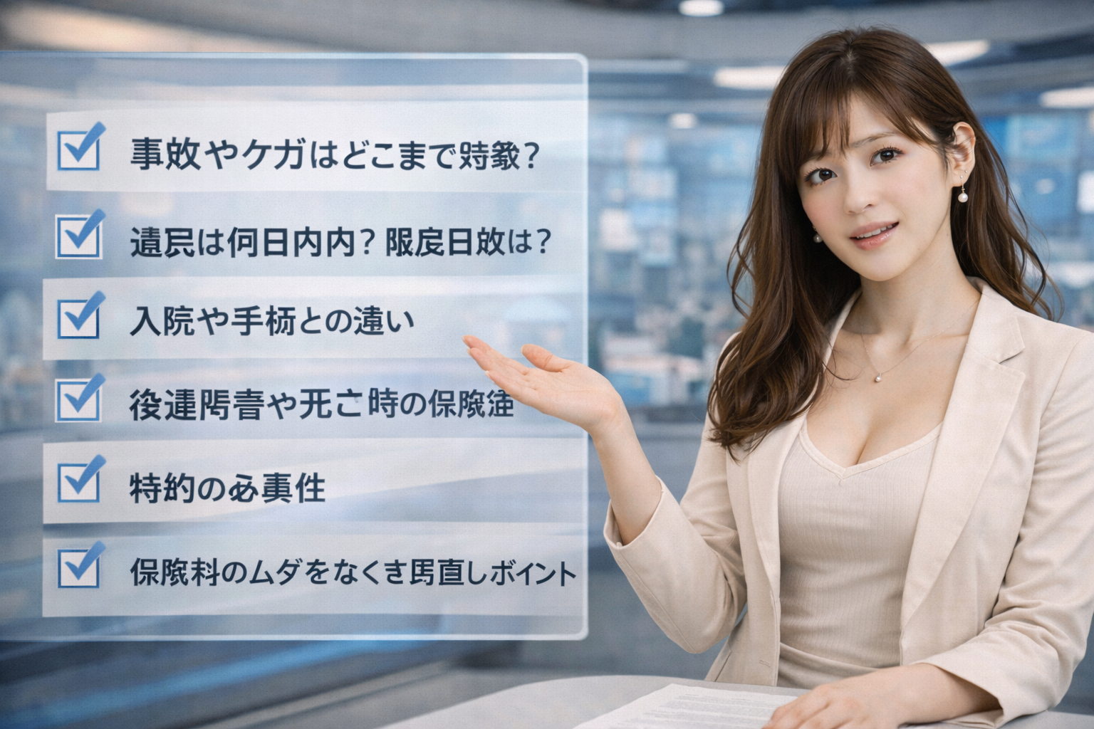 傷害保険の通院・リハビリはどこまで補償される？事故やケガの治療費・入院・手術・後遺障害・保険金請求まで徹底解説｜補償内容と特約・限度日数・対象外ケースもわかる完全ガイド